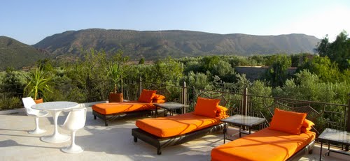 Domaine Malika - roof terrace